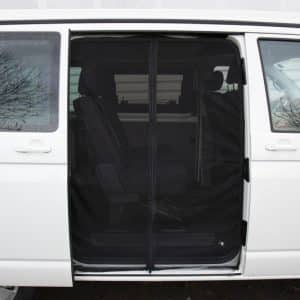 Mosquito nets with magnetic fastening- quick and easy attachment with magnets - VW T4 1990-2003